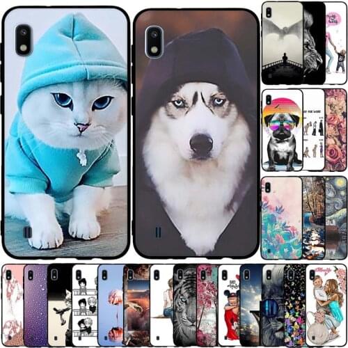 Soft Silicon Case For Samsung Galaxy A10 Case Soft TPU Funda Protective Bumper Phone Case For Samsung A10 Case Back Cover Shell