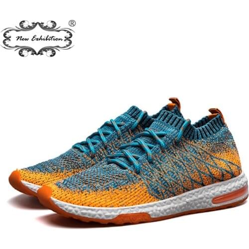 New exhibition Shoes Men Breathable Mesh Summer Outdoor Trainers Casual Walking Unisex Couples Sneaker Mens Fashion Footwear net