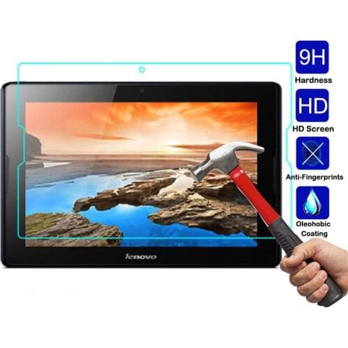 Screen Protector for Lenovo Tab A10-70 A7600 A10-80hc 10.1inch Tempered Glass A7600h A7600f Screen Tempered Glass Protector
