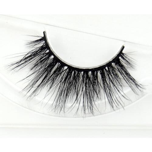 Eyelashes Fluffy 3D Mink Eyelashes High Volume Mink Lashes Big Bold Lashes Cruelty-free Handmade Reusable Eyelashes Makeup D80