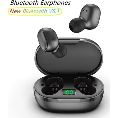 E6S Bluetooth Earphones 5.0 Wireless Earbuds TWS Earphone Noise Cancelling Mic bluetooth 5.0 headset for Xiaomi Huawei