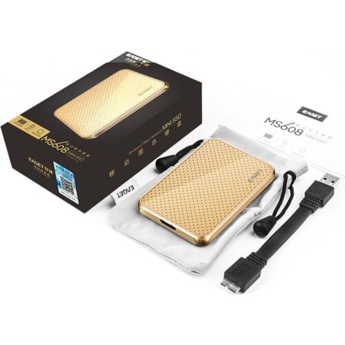 EAGET MS608 SSD External Solid State Drive High Speed USB3.0 HD Mobile HDD 120G 240G Hard Disk for Desktop Laptop PC