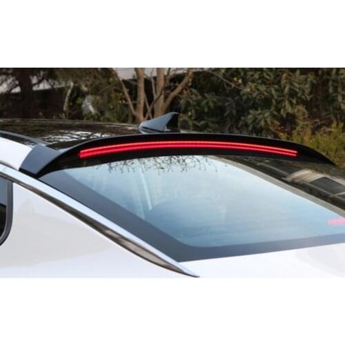 RQXR ABS tail wing roof visor rear spoiler for kia K5 optima 2011-2016 with additional brake light