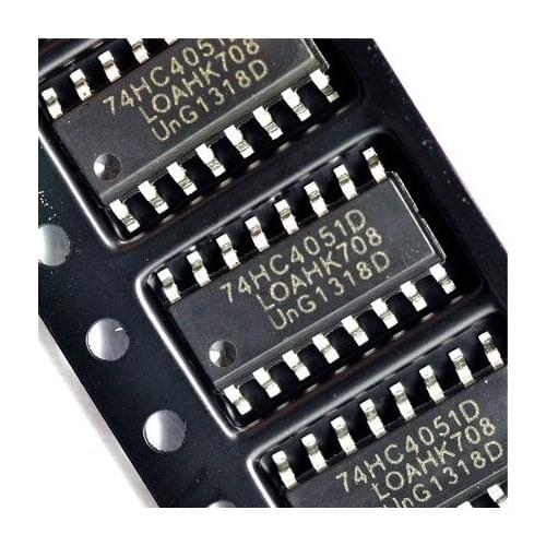 10PCS 74HC4051D SOP16 74HC4051 SOP SN74HC4051DR SOP-16 SMD new and original IC