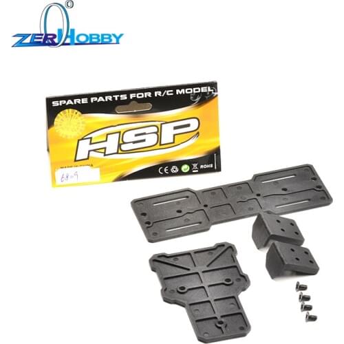 HSP RACING RC CAR SPARE PARTS ACCESSORIES 68119 ESC AND BATTERY HOLDER SET OF RGT 1/10 ELECTRIC ROCK CRUISIER RC CAR 136100