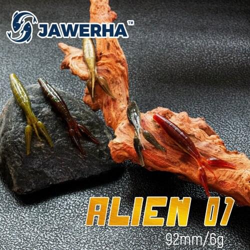 JAWERHA 2021 Artificial Baits Fishing Supplies Soft Lure For Fishing Bait Pike Bass Swimbait Jig Fishing Silicone Baits Wobblers