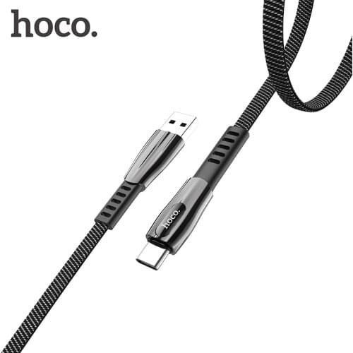 HOCO USB Type C Cable 3A USB C Cable Fast Charging Data Cable For Samsung S20 S10 S9 Xiaomi mi 11 10 9 8 Huawei Mate30 Pro