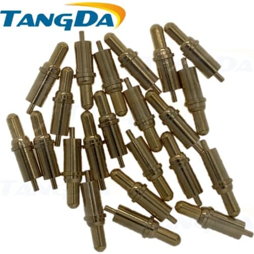 Tangda connector pogopin Probe spring needle electronic contact Connectors contact needle power pin 3.5*12.3 mm solder A