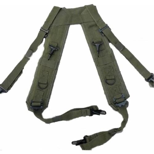 Y-Type Multi-Functional Tactical Suspension Strap With Photographic Props Four-Point Cross Weight-Bearing Belt