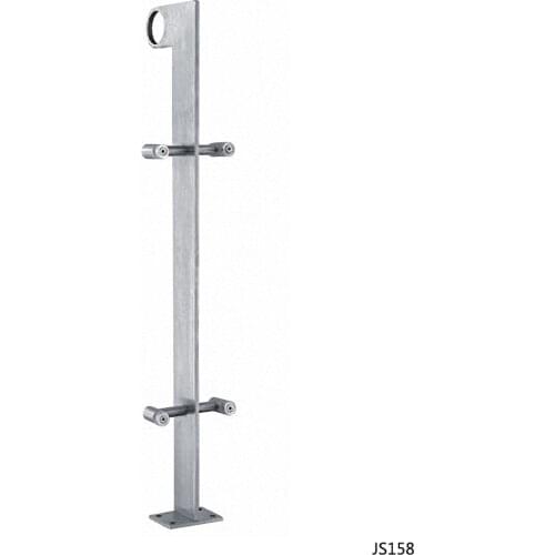Freeshipping 950mm JS158 Column Customade Floor Mount Newel Handrail Armrest Post Pillar Pole for Staircase