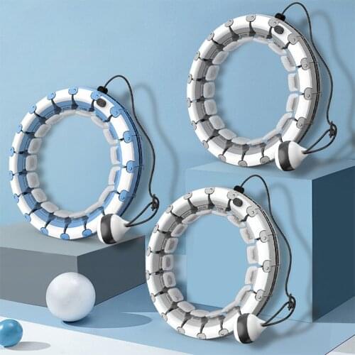 Adjustable Sports Slimming Hoops Massage Circle Not Drop Adjustable Waist Training Ring Abdominal Weight Loss Fitness Hoop