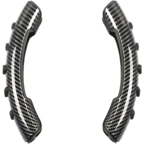 Universal Car Interior Steering Wheel Booster Cover Durable Carbon Fiber Non-Slip Cover Car Modification Supplies Dropshipping