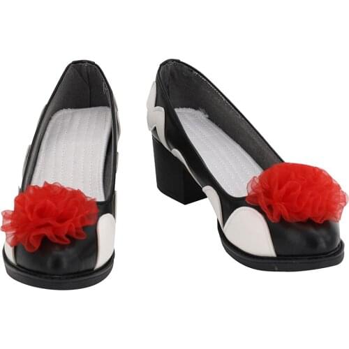 Women Stephen King‘s It Pennywise Cosplay Shoes Boots Halloween Costumes Accessory Custom Made