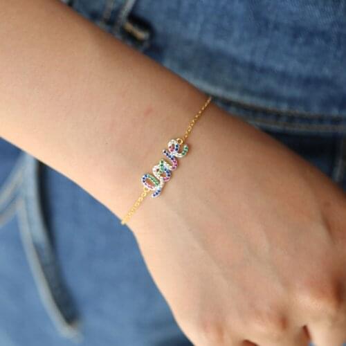 Classic LOVE letter Forever Love lover Bracelet For Women 925 sterling silver FINE Woman Bracelet Jewelry Pulseras Lover Gift