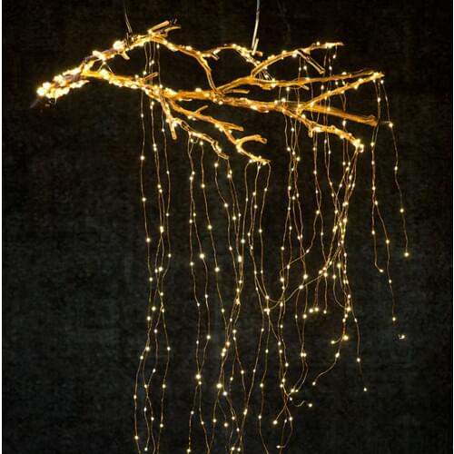 ZHONGLIXING LED String Lights With Transparent Wire