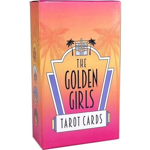 Golden Girls Oracle Cards Full English Classic Board Games Cards Imaginative Oracle Divination Desk Game Tarot Cards With PDF