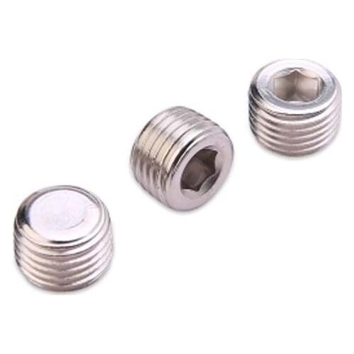 1PC 1/8" 1/4" 3/8" 1/2" 3/4" Male Thread Inner Hex Head Pipe Plugs Socket Pneumatic Fittings