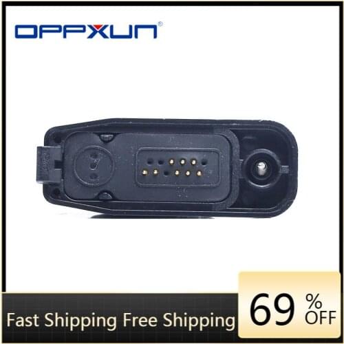 2021 For Motorola Radio DP3600 DP3601 DP4400 DP4600 DP4800 DP4601 Connector Converter Audio Adapter Walkie Talkie Accessories