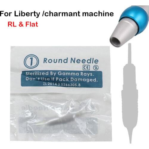 50pcs 1R 2R 3R 5R Prong cartridge needle permanent makeup needle 3f 5f 7f For Liberty digital/charmant machine for eyebow lip