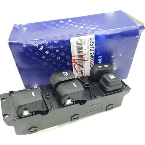 935702V000 Front left side Window Main Switch button for hyundai VELOSTER 2011-16 Door glass lift control switch LH 93570-2V000