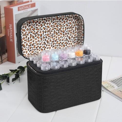 Diamond Storage Box Diamond Embroidery Rhinestones Painting Accessory Jewelry Beads Nail Art Organizer Carry Case 84 Slots