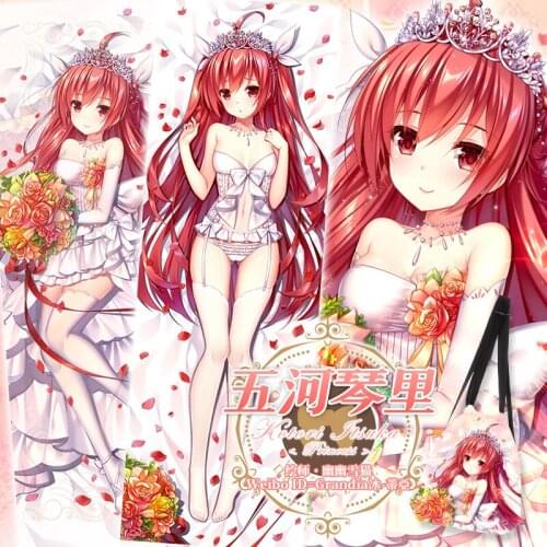 Anime DATE A LIVE Kotori Itsuka Sexy Cosplay Dakimakura 2WAY Hugging Body Pillow Case Otaku Pillow Cushion Cover Gifts SM