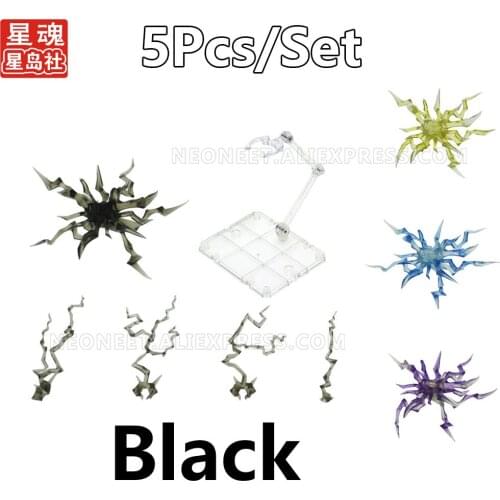 Black Lightning Special Effects Model Demon Slayer Action Figure Agatsuma Zenitsu DIY Scene Decoration Special Effects Toys