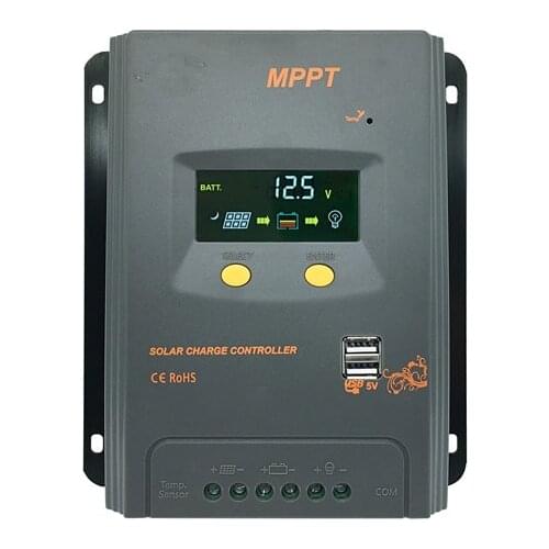 CPK Multi-function 12V 24V 20A MPPT Solar Charger Controller High Efficiency with