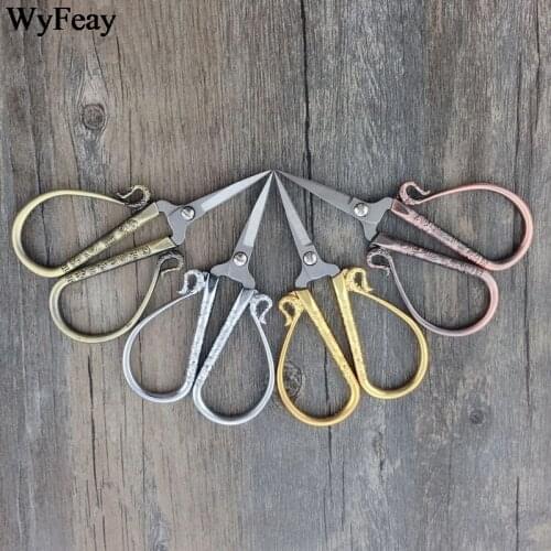Stainless Steel European vintage scissors Vintage Floral Retro Sewing Scissors Cutter Tailor Scissors Fabric Embroidery Scissors