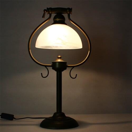 European style classical table lamps bedside dimming Taiwan Study of office decoration bedroom desk lamps ZA8836