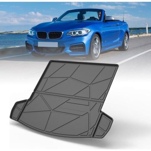 TPE Trunk Mat For BMW 2 Series Convertible 2015 2016 2017 2018 2019 Custom Rubber 3D Cargo Liner Accessories