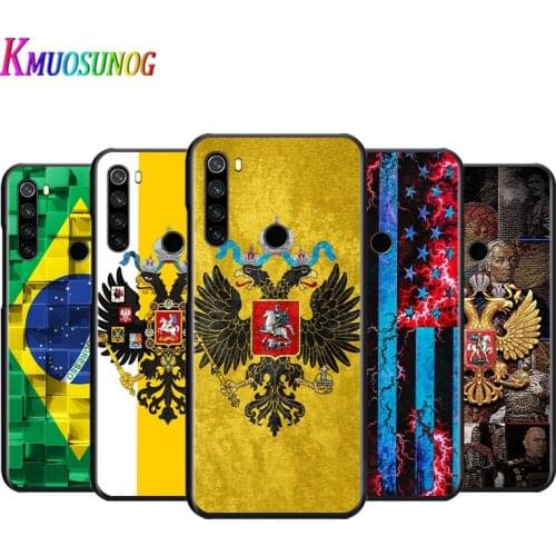 Fashion Flags World Black Silicone Soft Cover For Xiaomi Redmi Note 10 10S 9 9S Pro Max 9T 8T 8 7 6 5 Pro 5A Phone Case