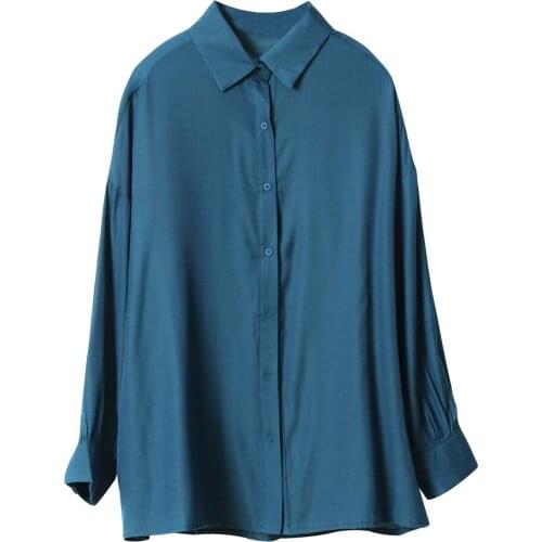 2020 New Blouse Turn Down Collar Long Sleeve Womens Tops And Blouses Autumn Women Shirts Blusas Roupa Feminina Clothes