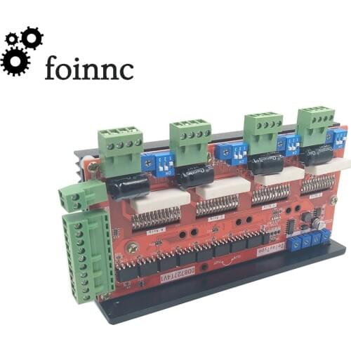New design 4 axis 2-phase stepper motor driver 4A 128 subdivision LV8727 DD8727T4V1 for NEMA 17/23 Stepper motor