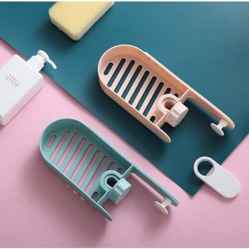 Kitchen Faucet rack Sink Shelves Dish Towel Rag Storage Holder and Sponge drain rack kitchen accessories organizer and storage