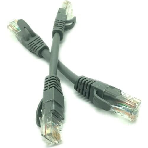 CAT5e UTP Rede Ethernet a Cabo Macho para Macho RJ45 Patch LAN cable, pela Com Numero De Rastreament 10cm 0.1m