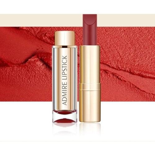 Long-lasting Matte Lipstick Women Matte Lip Gloss Waterproof Long Lasting Matte Lipstick Makeup Beauty Red Lips Batom Cosmetic