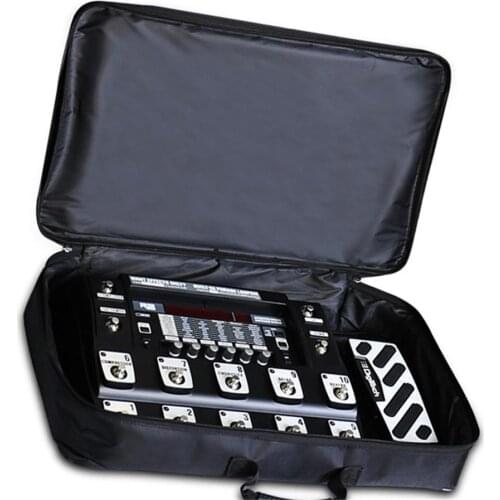 Portable Guitar Effects Pedal Board Gig Bag Soft Case DIY Large capacity Guitar Pedal board Pouch Bag Gig handbag Large Case