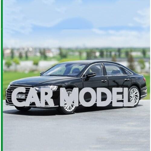 1:18 scale Alloy Toy Vehicles Norev 2017 A8L Car Model Of Childrens Toy Car Original Authorized Kids Toys
