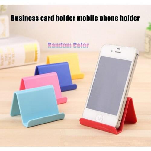 Mobile Phone Holder Mini Portable Fixed Holder Home Supplies Holder Bracket Table Desktop Stand Mobile Phone Accessories