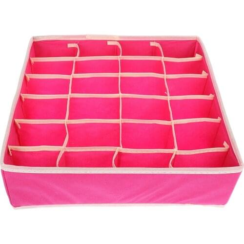 DIVV 30 New Underwear Bra Organizer Storage Box Drawer Closet Organizers Boxes For Underwear Scarfs Socks Bra Hot Sale