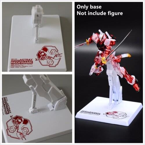 Fortress model MB style Red Frame Display Base for MB MG 1/100 model DB014