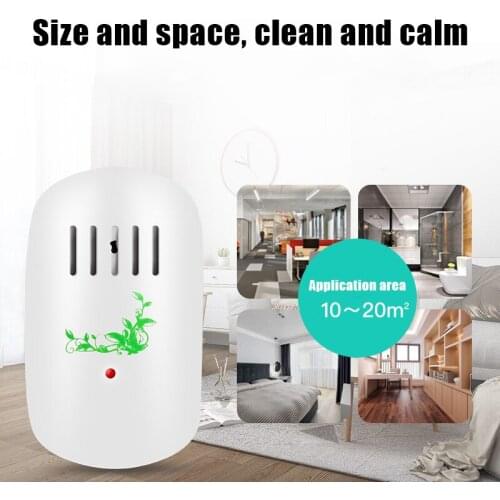 Mini Air Purifier Freshener Cleaner Plug-in Odor Air Smoke Filter for Home Room C1
