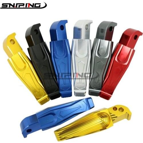 Motorcycle Rear Passenger Footrests Modified Foot Pegs Rests Pad For Yamaha TMAX 530 500 T-MAX 530 500 XP530 TMAX530 TMAX500