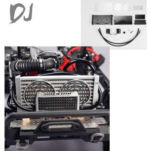 RC Model car crawler TRX4 trax V8 Engine Corvette LS3 RC Simulation Cooling Water Tank option upgrade