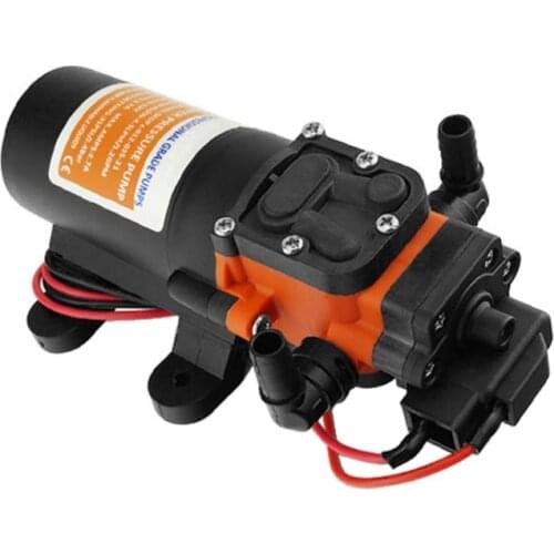 50PB 12V DC Micro Diaphragm Pumping Self-priming Pump Spray Motor 2 Chamber Positive Displacement Caravan/RV/Boat/Marine