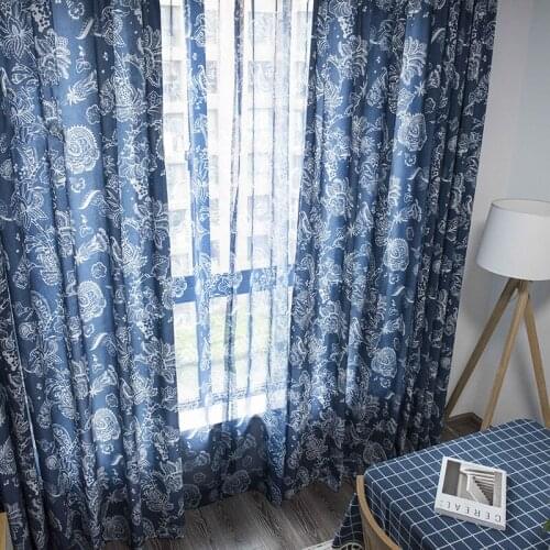 Chinese Classics Curtains For Living Room шторы фатин Para Salon Cortinas Rideau Minimalist Retro Half Shading Yarn Curtain