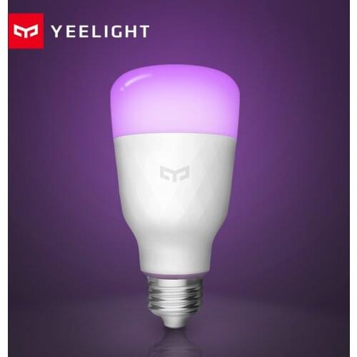 Xiaomi Yeelight Smart LED Bulb Colorful 800 Lumens 10W E27 Lemon Smart Lamp For Mi Home App White/RGB iOS Android Universal