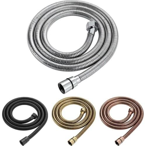 1.5 Meters Stainless Steel Shower Hose High Quality Encryption Explosion-proof Hose Spring Tube Pull Tube Bathroom Accessories