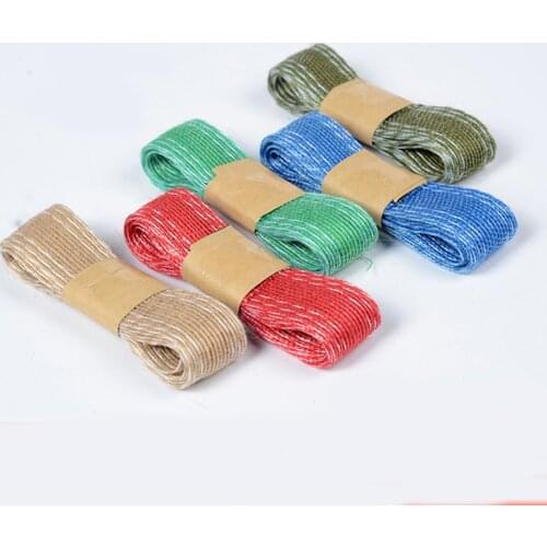 2.5CM*2M Colorful Lace Trim Ribbon Lace For Rustic Wrap Gift Packing Wedding Decoration Handmade Sewing Accessories